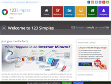 Tablet Screenshot of 123simples.com